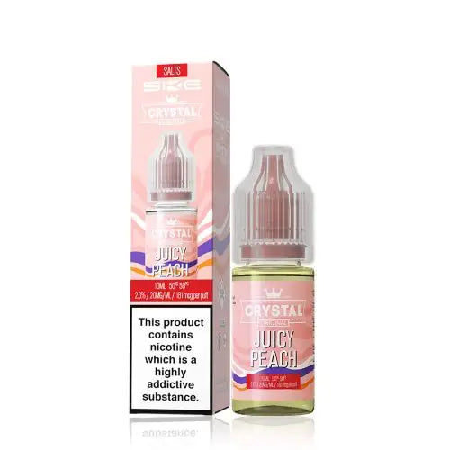 Juicy Peach By SKE Crystal Salts V2 10ml