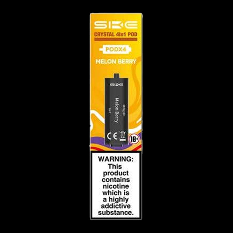 SKE Crystal 4 in 1 Replacement Pods 4 Pack