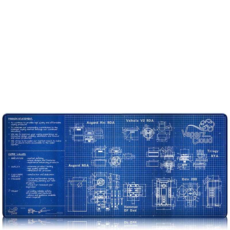 Custom Design XL Vaping Build Mat