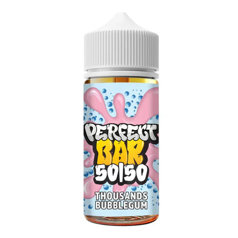 Thousand Bubblegum By Perfect Bar 50/50 100ml Shortfill Perfect Bar 50/50