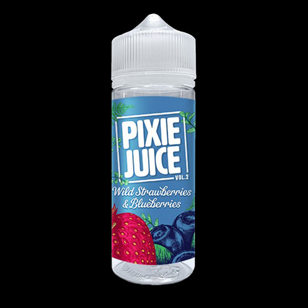 WIld Strawberry and Blueberry Shortfill By Pixie Juice Vol 2 100ml