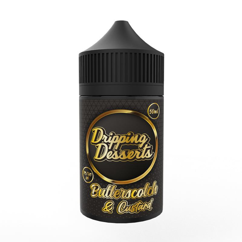 Butterscotch Custard By Dripping Desserts 50ml/200ml Shortfill