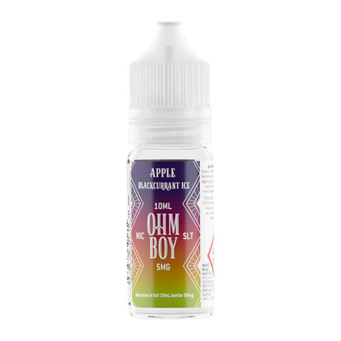 Apple Blackcurrant Ice By Ohm Boy SLT 10ml Nic Salt Ohm Boy
