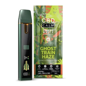 Cannablitz Prefilled CBD Pod Vape Kit By CBD Calm