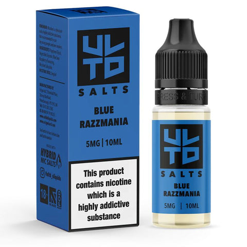 Blue Razzmania By ULTD Salts 10ml ULTD