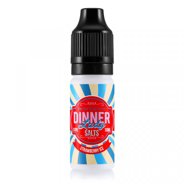 Strawberry Ice By Dinner Lady 10ml Nic Salt