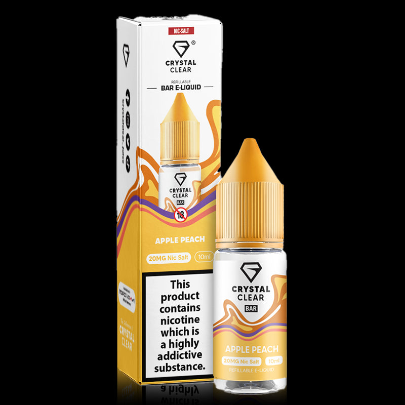 Apple Peach By Crystal Clear Salt 10ml
