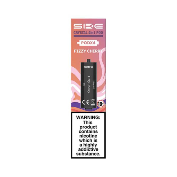 SKE Crystal 4 in 1 Replacement Pods 4 Pack