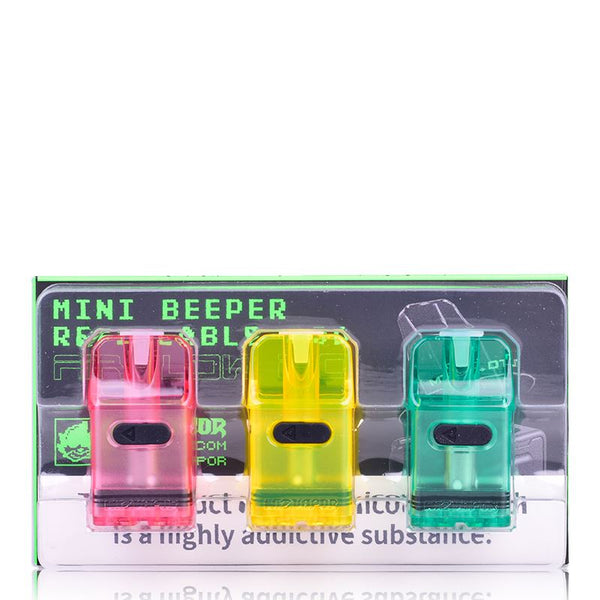 Mini Beeper Replacement Pods 3pack By WizVapor