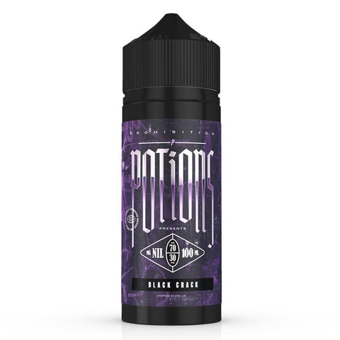Black Crack By Prohibition Potions 100ml Shortfill Prohibition Potions