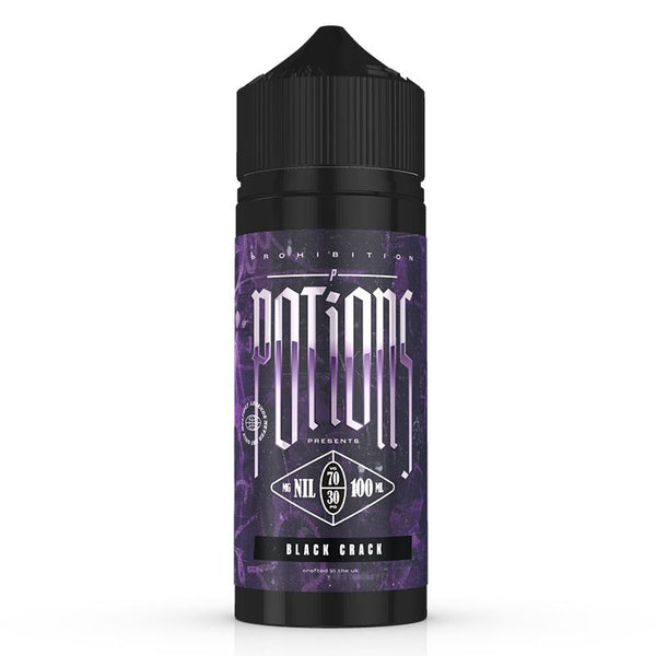 Black Crack By Prohibition Potions 100ml Shortfill