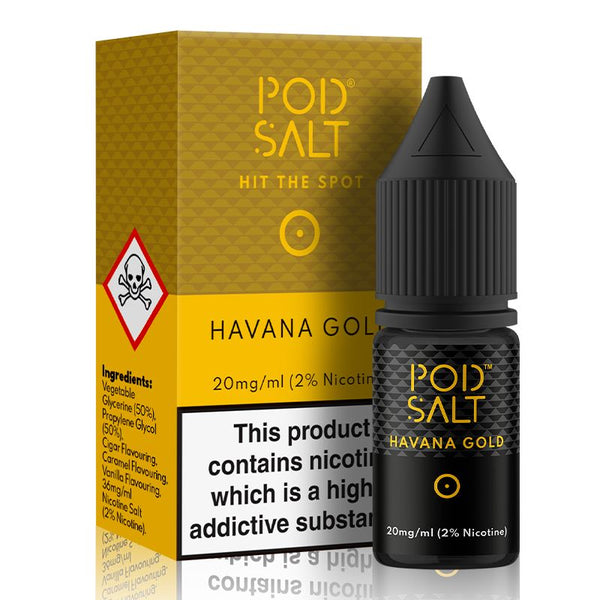 Havana Gold By Pod Salt 10ml