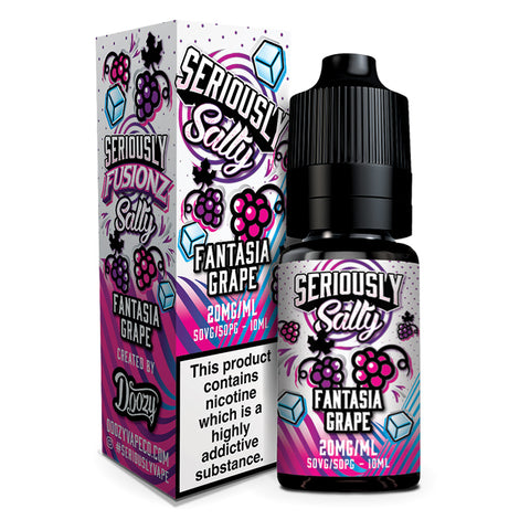Fantasia Grape By Seriously Fusionz 10ml salts Seriously Doozy
