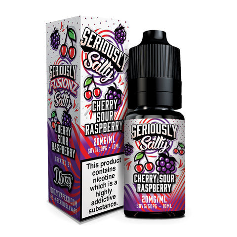 Sour Raspberry Cherry By Seriously Fusionz 10ml salts Seriously Doozy