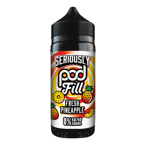 Fresh Pineapple By Seriously Pod Fill 100ml Shortfill Seriously Doozy
