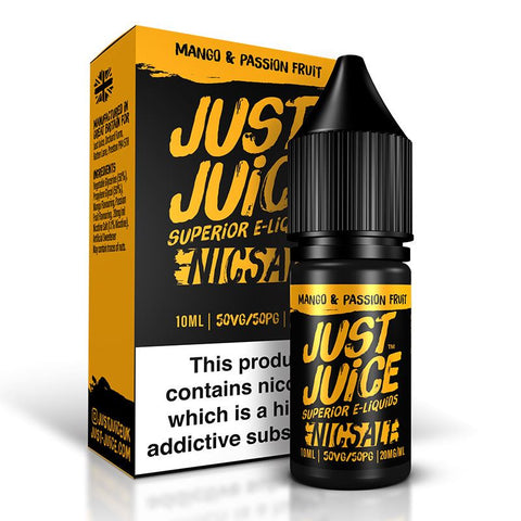 Mango And Passion Fruit By Just Juice Salt 10ml Just Juice