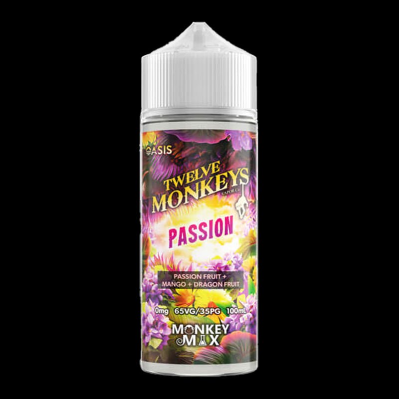 Passion By Twelve Monkeys Oasis Shortfill