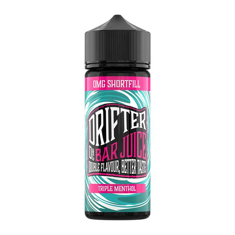 Triple Menthol By Drifter Bar Juice 100ml Shortfill Drifter