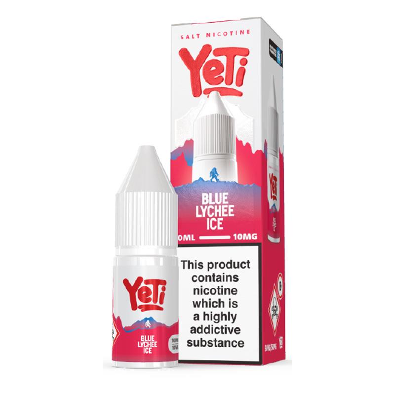Blue Lychee Ice By Yeti Summit 10ml Nic Salt