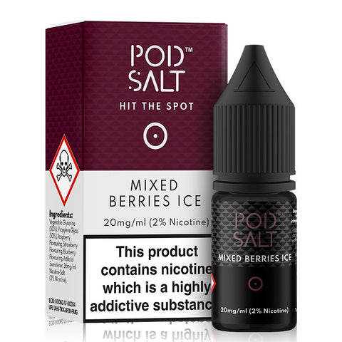 Mixed Berries Ice By Pod Salt 10ml Pod Salt