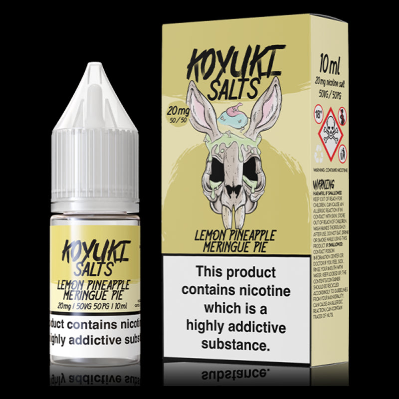 Lemon Pineapple Meringue Pie By Koyuki 10ml Nic Salt