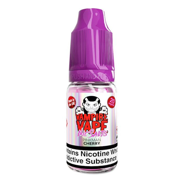 Pinkman Cherry By Vampire Vape Nic Salt 10ml Vampire Vape