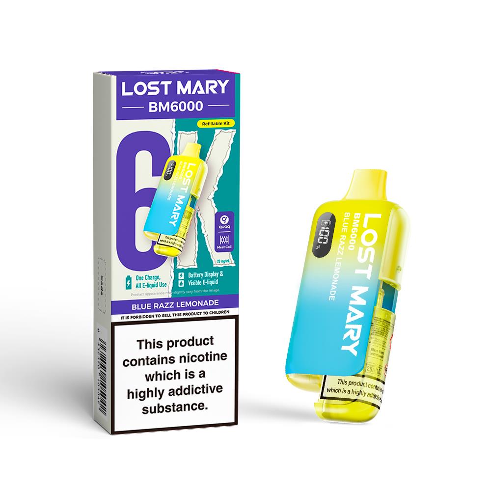 BM6000 V2 Prefilled Pod Kit By Lost Mary