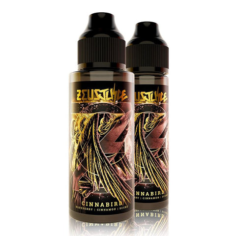 Cinnabird By Zeus Juice Shortfill Zeus Juice