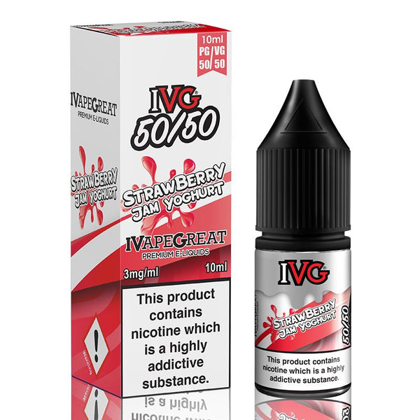 Strawberry Jam Yoghurt By I VG 50/50 10ml