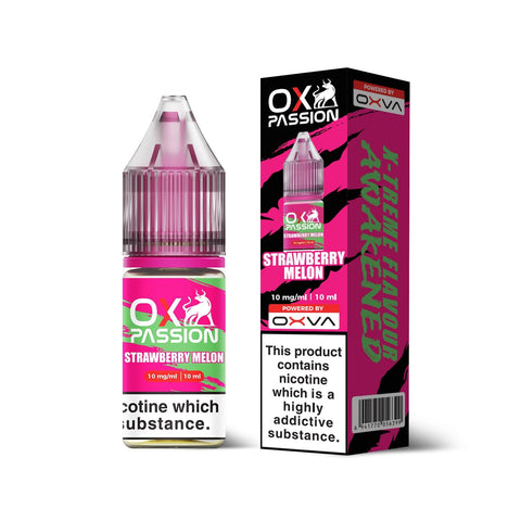 Strawberry Melon 10ml Nic Salt By Ox Passion Ox Passion