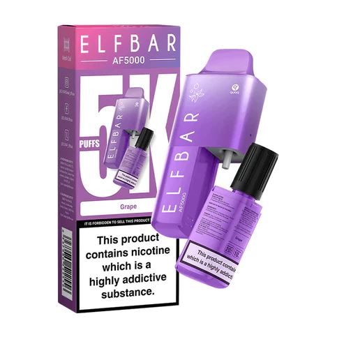 AF5000 Rechargeable Disposable Vape Kit By Elf Bar
