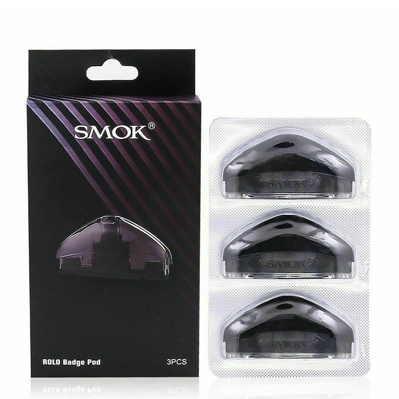 Rolo Badge Replacement Cartridge 3 Pack By Smok - Evolution Vaping