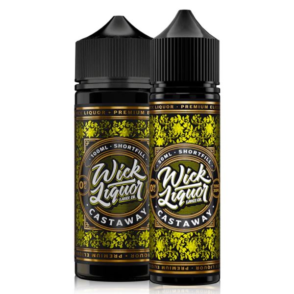 Castaway By Wick Liquor 0mg Shortfill