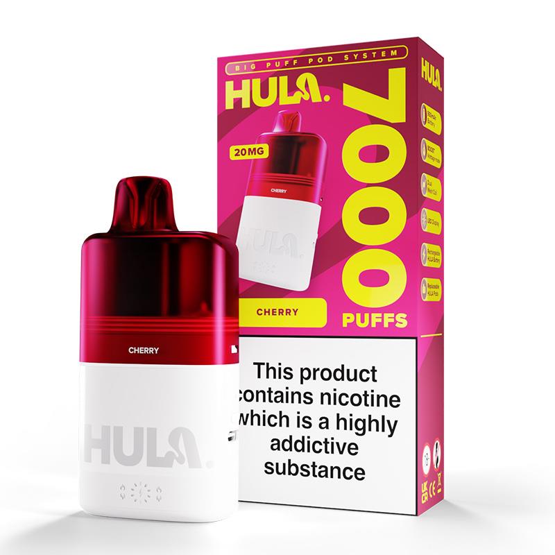 Hula 7000 Puff Pre Filled Pod Kit