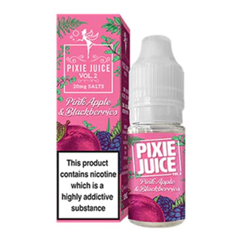 Raspberry and Plum 10ml Nic Salt By Pixie Juice Vol 2
