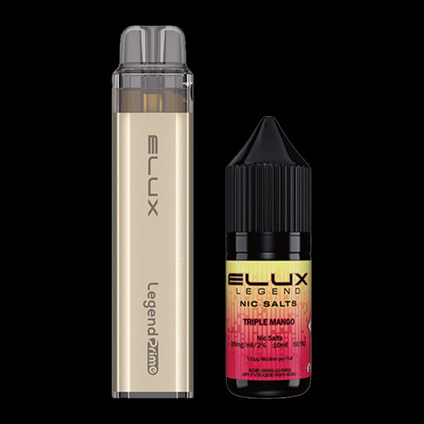 Legend Prime 5000 Refillable Disposable Pod Kit By Elux