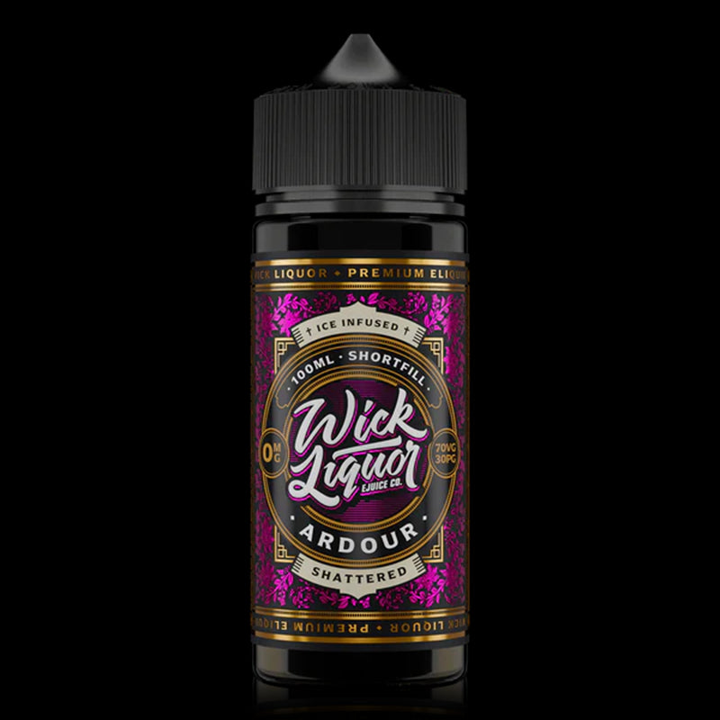 Ardour By Wick Liquor 0mg Shortfill