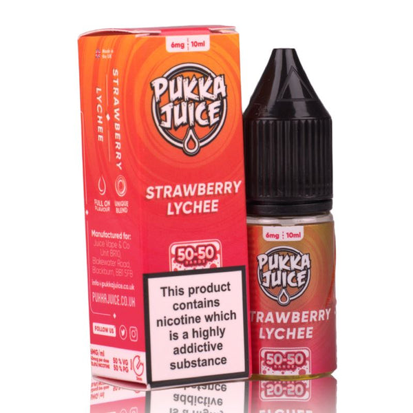 Strawberry Lychee By Pukka Juice 10ml