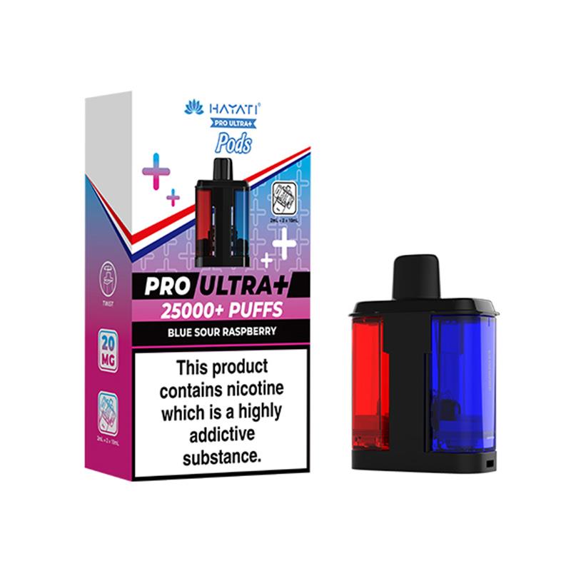 Hayati Pro Ultra Plus 25000 Prefilled Replacement Pods Hayati