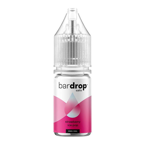 Strawberry Ice Pop By Bar Drop Salts 10ml Bar Drop Salts