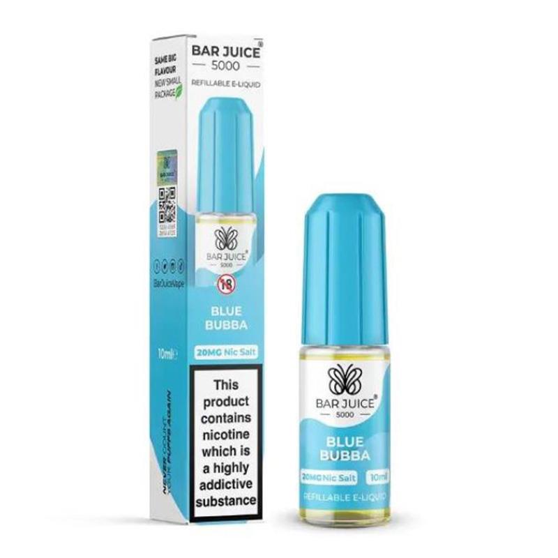 Blue Bubba 10ml Nic Salt By Bar Juice 5000
