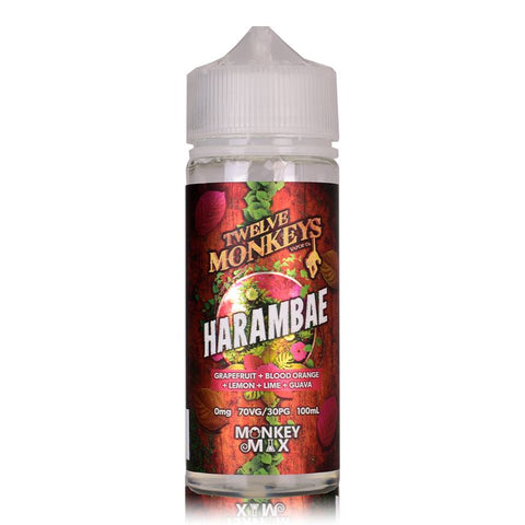 Harambae By Twelve Monkeys 100ml Shortfill Twelve Monkeys