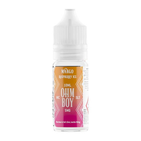 Mango Raspberry Ice By Ohm Boy SLT 10ml Nic Salt Ohm Boy