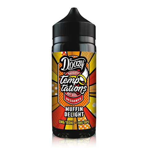 Muffin Delight By Doozy Temptations 100ml Shortfill Doozy Vape Co.