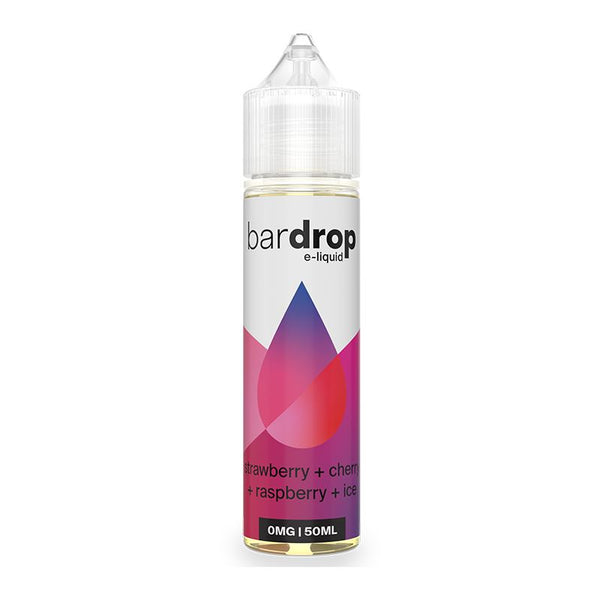Strawberry Cherry Raspberry Ice By Bar Drop Salts 50ml Shortfill
