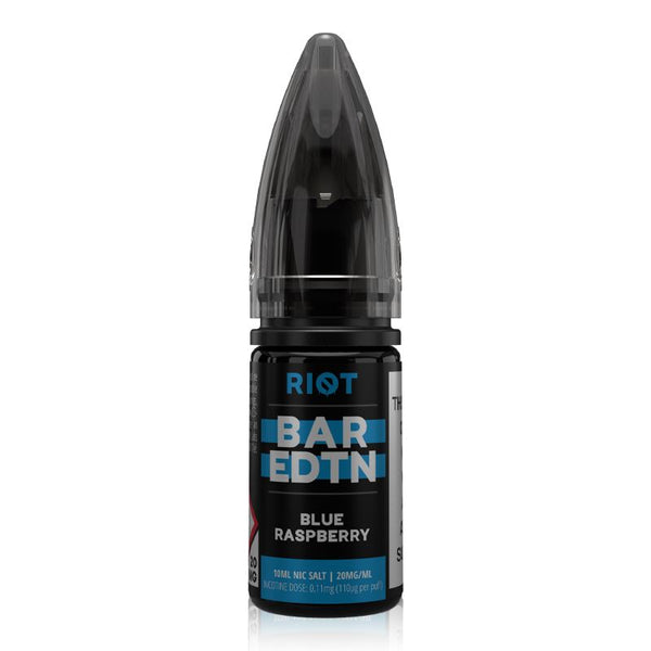 Blue Raspberry By Riot Squad Bar EDTN Salts 10ml