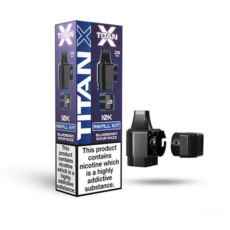 Titan X Prefilled Replacement Pod Pack