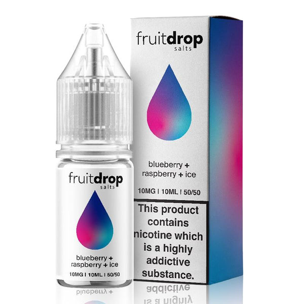 Blueberry Raspberry ICE By Drop Eliquid Salt 10ml