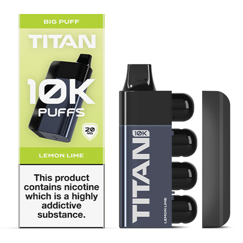 10K Rechargeable Disposable Vape Kit By Titan