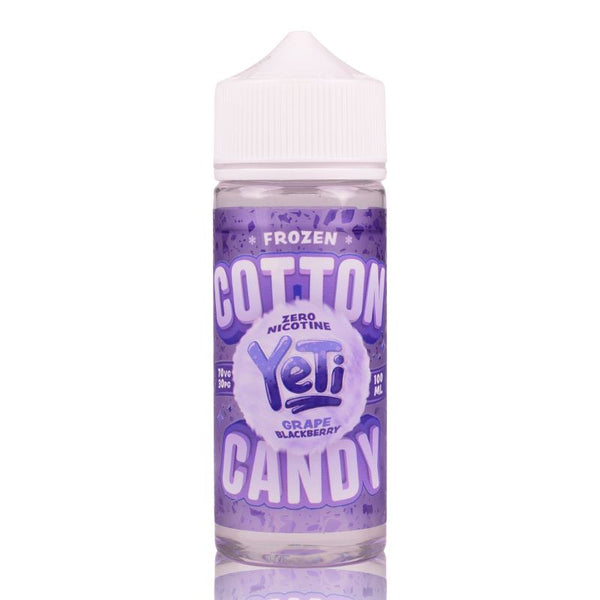 Frozen Grape Blackberry By Yeti Cotton Candy 100ml Shortfill